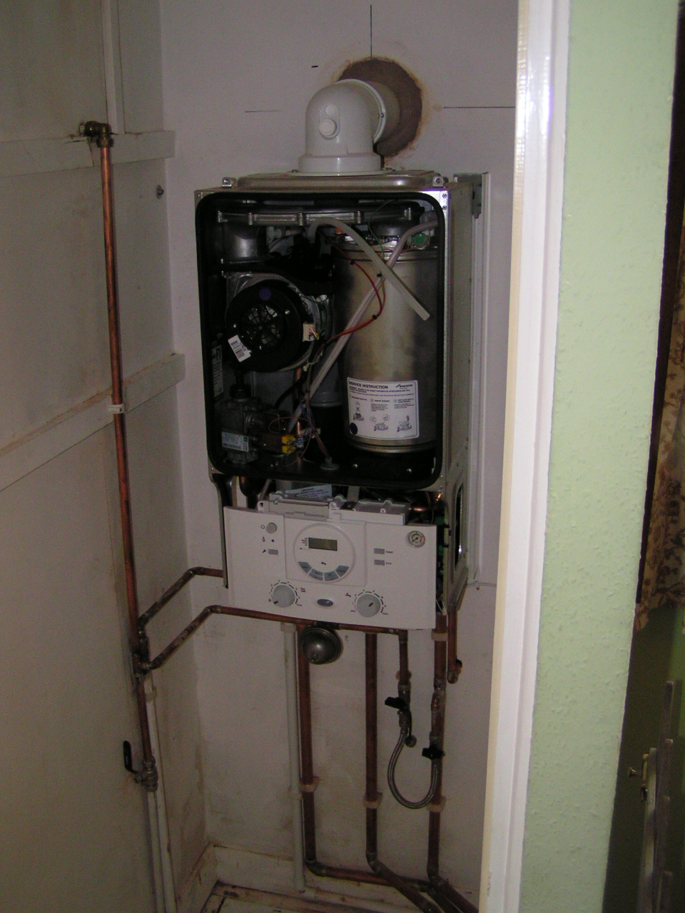 A New Boiler Fitted By Jeff Grinnell Gas And Oil